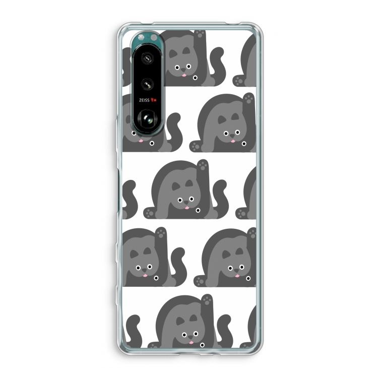 Cats: Sony Xperia 5 III Transparant Hoesje