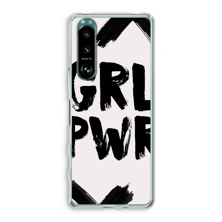 Girl Power #2: Sony Xperia 5 III Transparant Hoesje