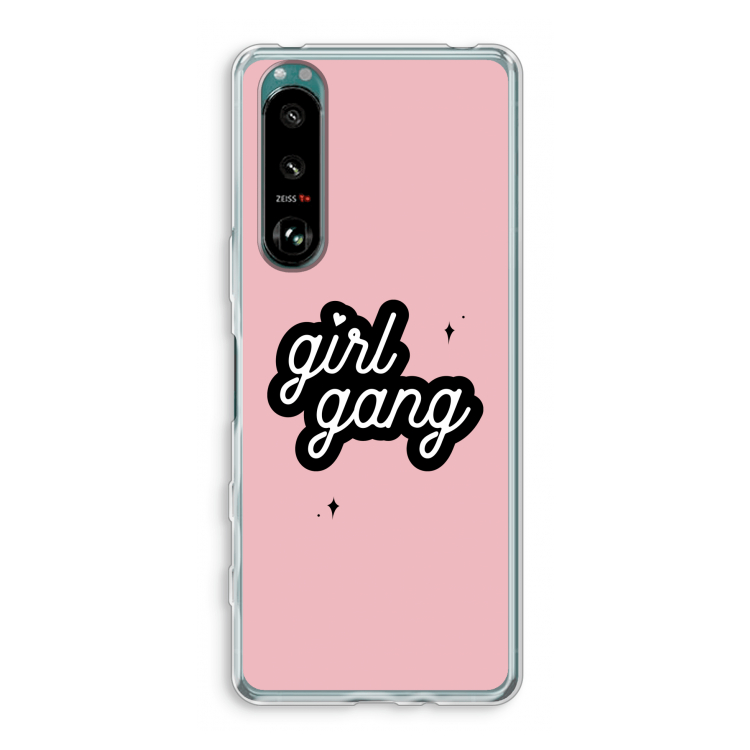Girl Gang: Sony Xperia 5 III Transparant Hoesje