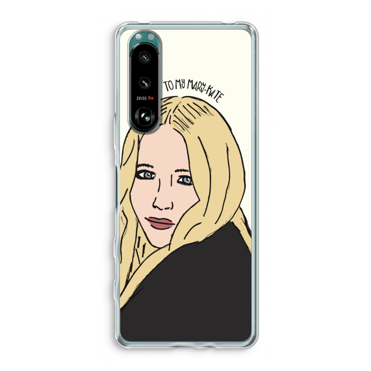 Mary Kate: Sony Xperia 5 III Transparant Hoesje