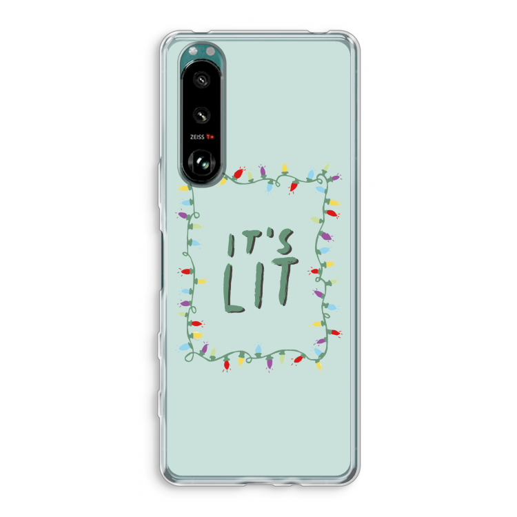 It's Lit: Sony Xperia 5 III Transparant Hoesje