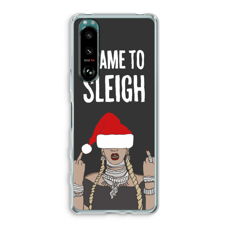 Came To Sleigh: Sony Xperia 5 III Transparant Hoesje