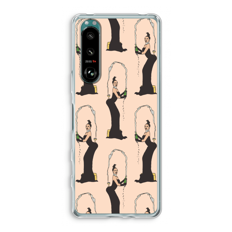 Pop Some Kim: Sony Xperia 5 III Transparant Hoesje