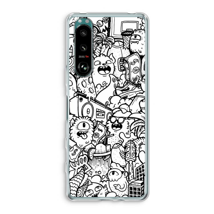 Vexx City #2: Sony Xperia 5 III Transparant Hoesje