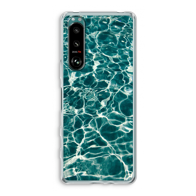 Weerkaatsing water: Sony Xperia 5 III Transparant Hoesje