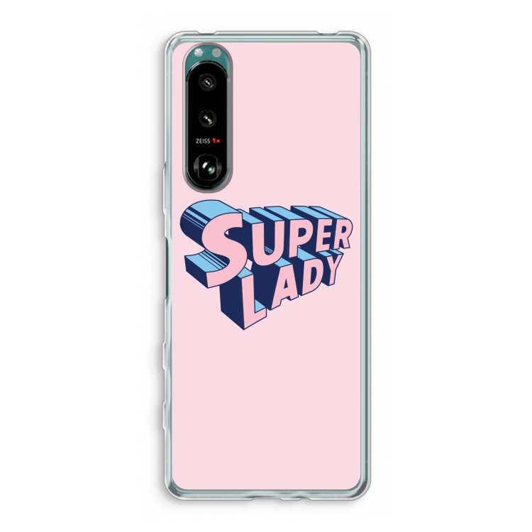 Superlady: Sony Xperia 5 III Transparant Hoesje