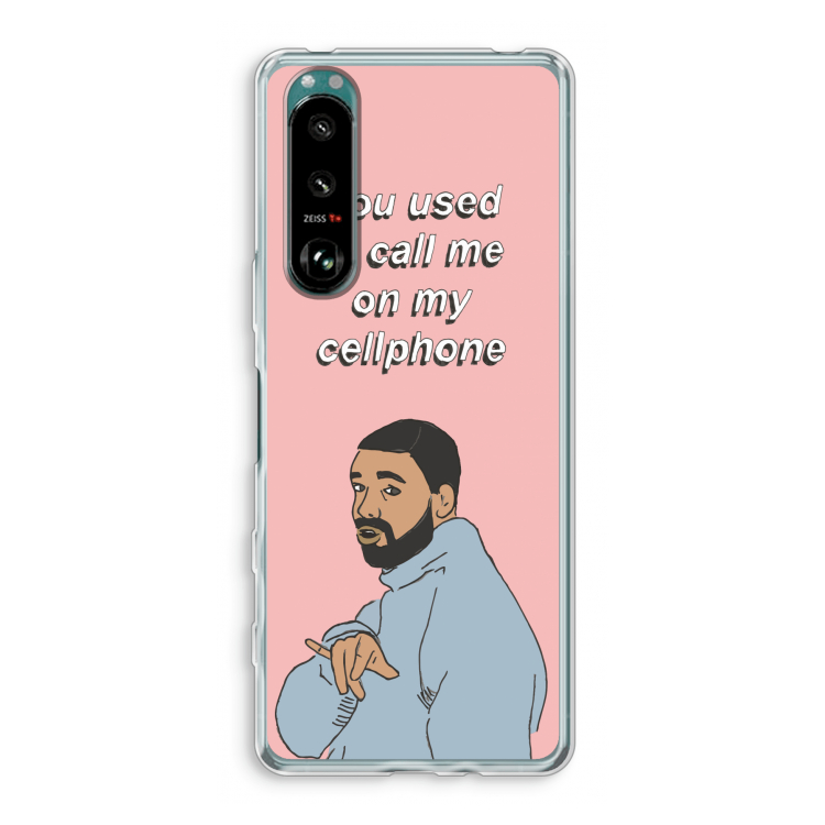 Hotline bling: Sony Xperia 5 III Transparant Hoesje