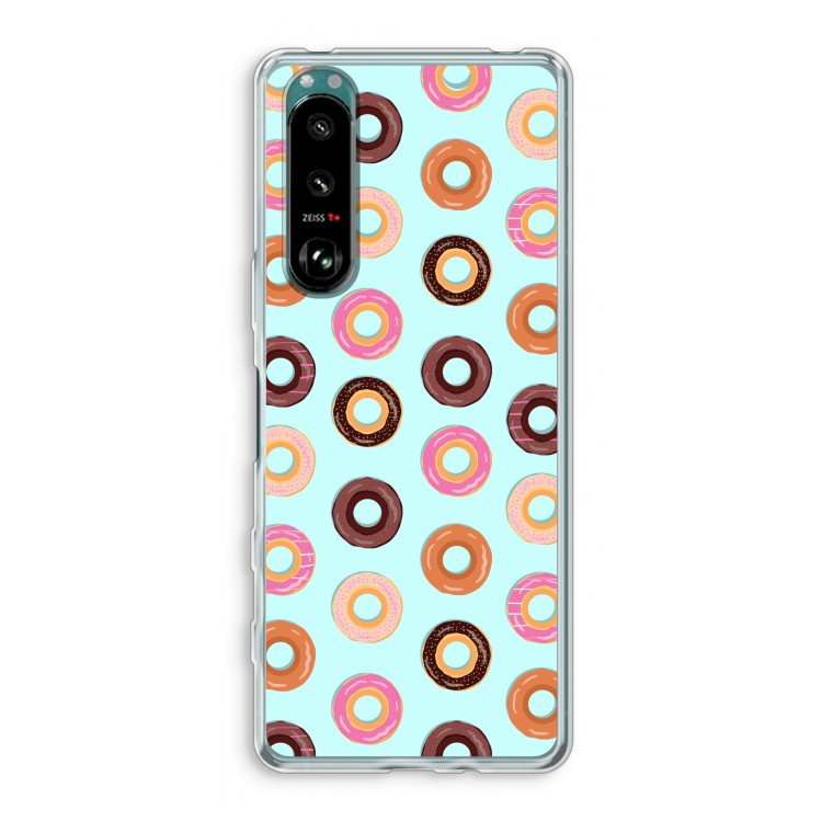Donuts: Sony Xperia 5 III Transparant Hoesje