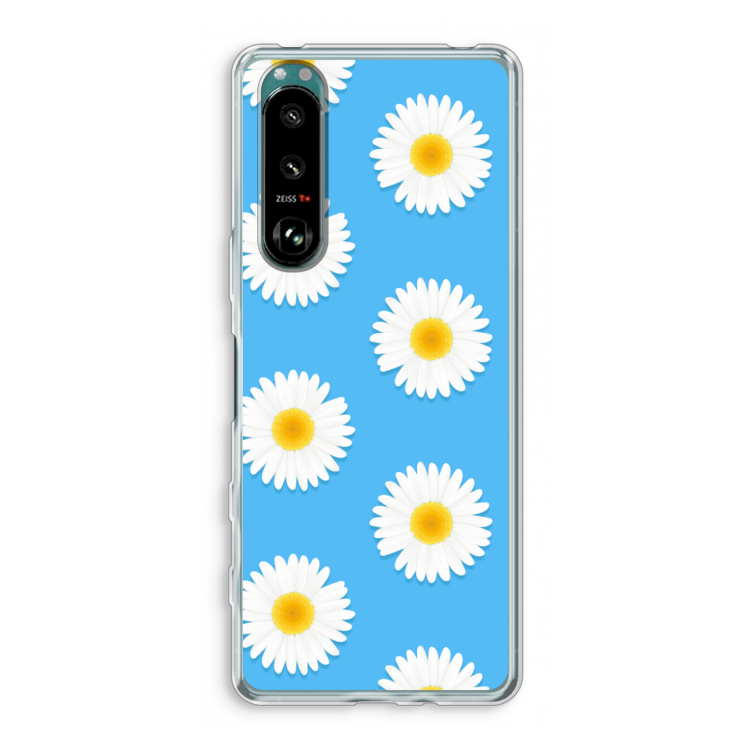 Margrietjes: Sony Xperia 5 III Transparant Hoesje