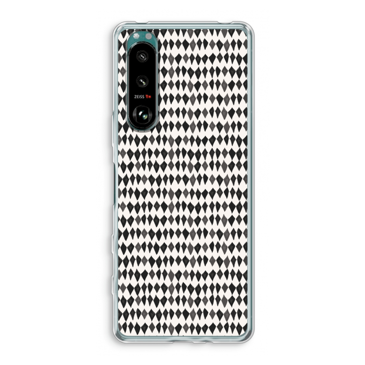 Crazy shapes: Sony Xperia 5 III Transparant Hoesje