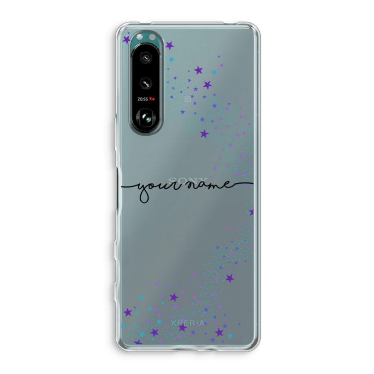 Sterren: Sony Xperia 5 III Transparant Hoesje
