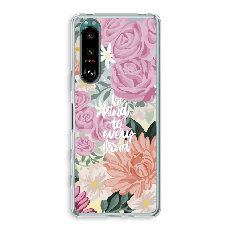 Kindness matters: Sony Xperia 5 III Transparant Hoesje