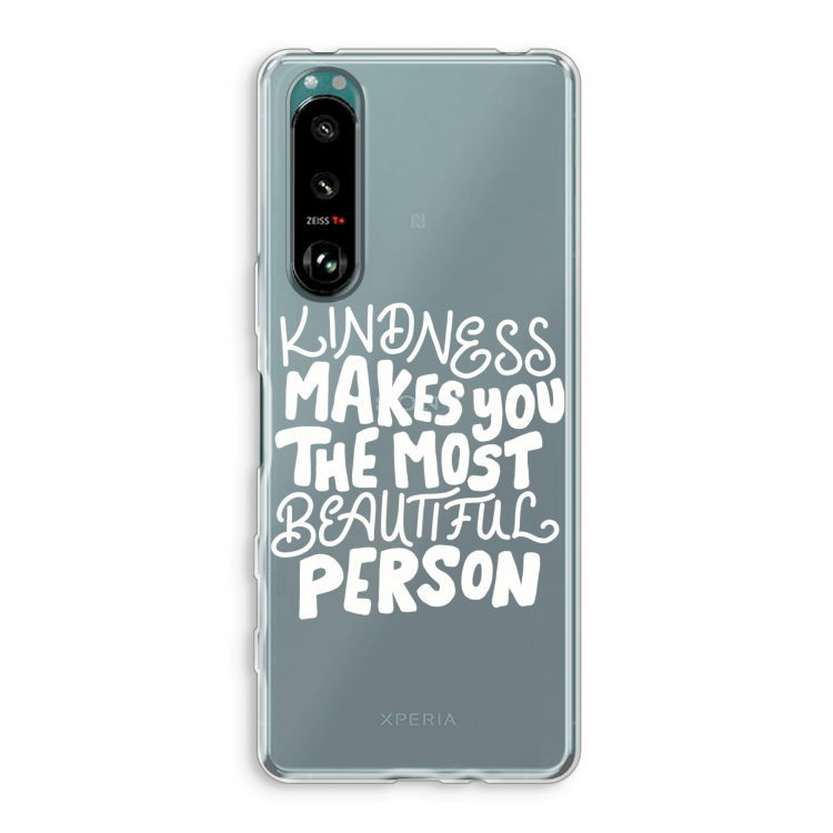 The prettiest: Sony Xperia 5 III Transparant Hoesje