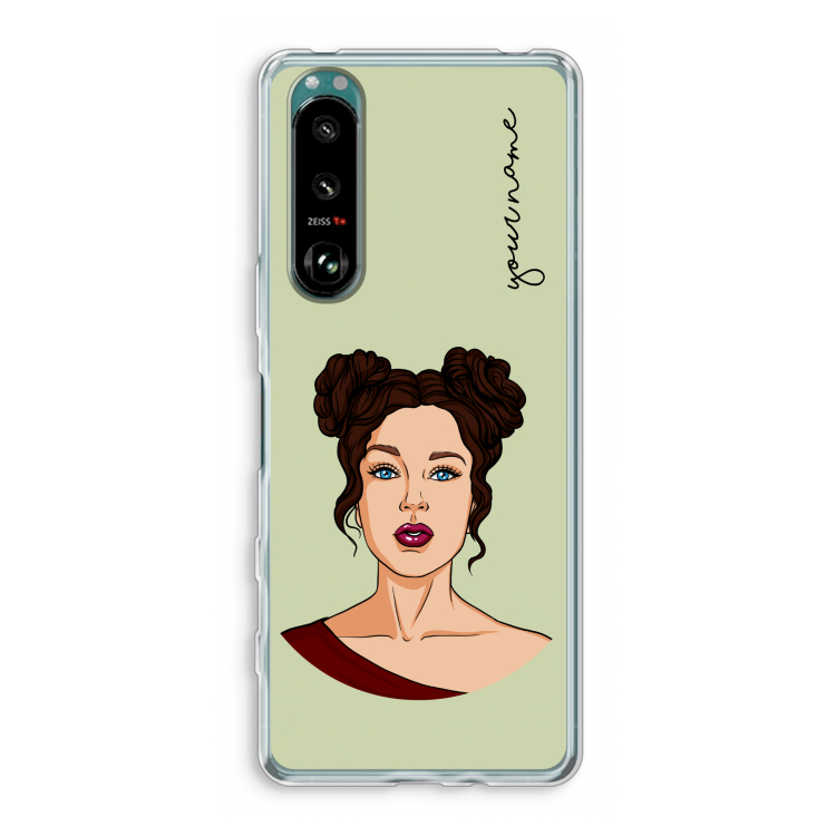 Pop-Art Creator: Sony Xperia 5 III Transparant Hoesje
