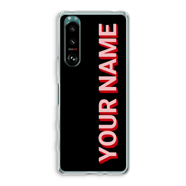 Namecase: Sony Xperia 5 III Transparant Hoesje