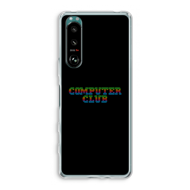 Retro: Sony Xperia 5 III Transparant Hoesje