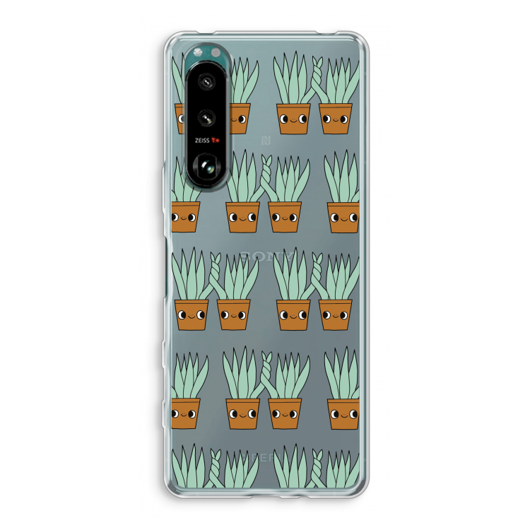 Sansevieria: Sony Xperia 5 III Transparant Hoesje