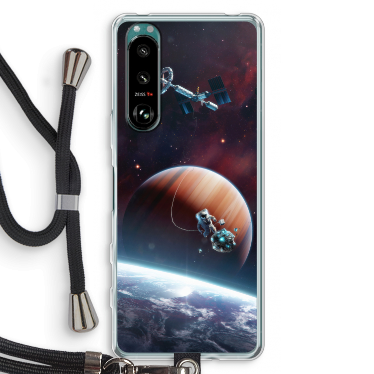 Examiner: Sony Xperia 5 III Transparant Hoesje met koord