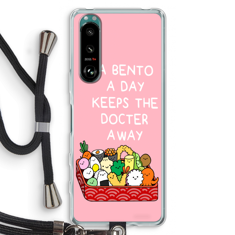 Bento a day: Sony Xperia 5 III Transparant Hoesje met koord