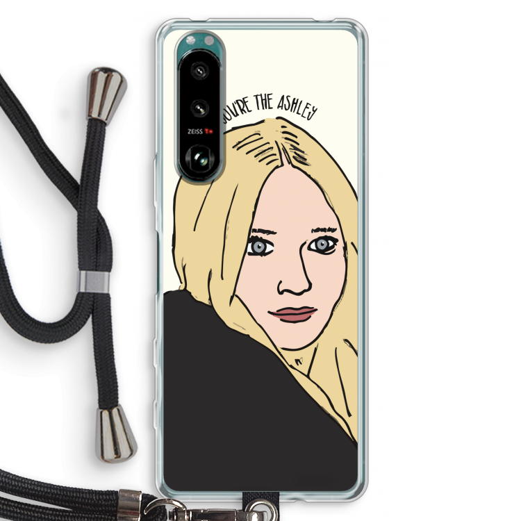 Ashley: Sony Xperia 5 III Transparant Hoesje met koord