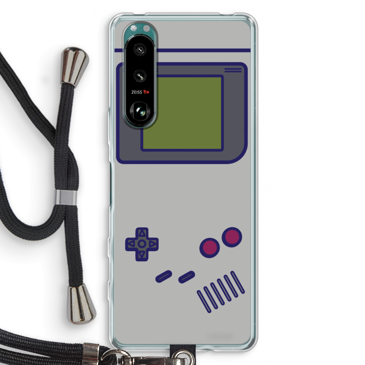 Game On: Sony Xperia 5 III Transparant Hoesje met koord