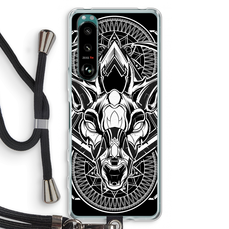Oh Deer: Sony Xperia 5 III Transparant Hoesje met koord