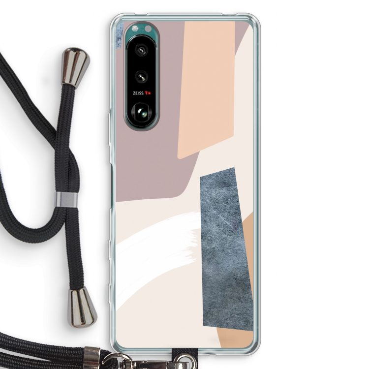 Luca: Sony Xperia 5 III Transparant Hoesje met koord