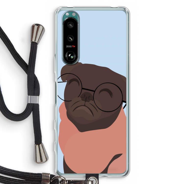 Ludo: Sony Xperia 5 III Transparant Hoesje met koord