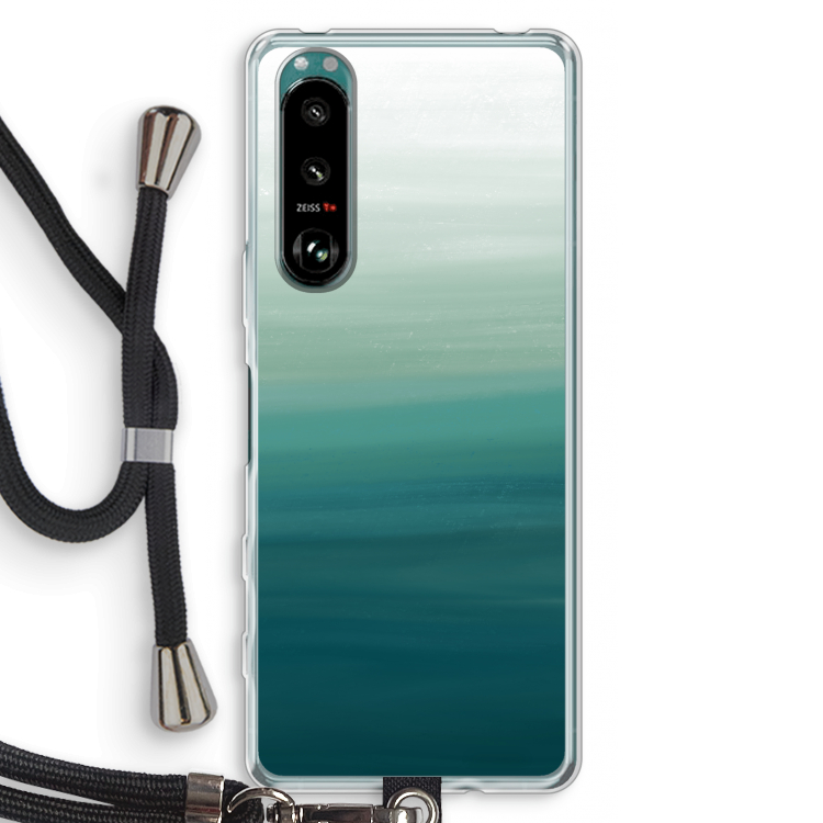 Ocean: Sony Xperia 5 III Transparant Hoesje met koord