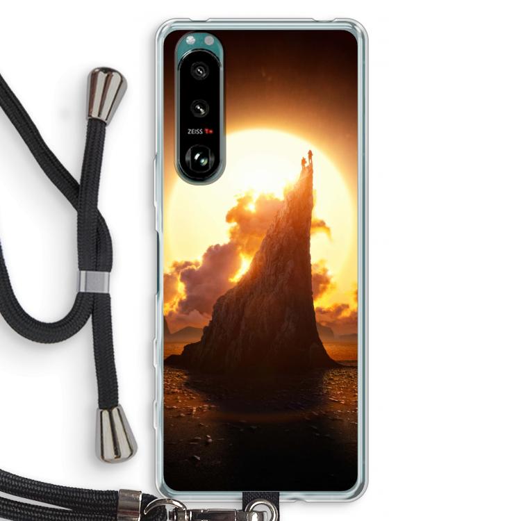 Children of the Sun: Sony Xperia 5 III Transparant Hoesje met koord