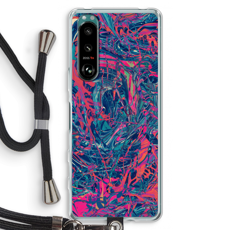 Sleeping Dreams: Sony Xperia 5 III Transparant Hoesje met koord