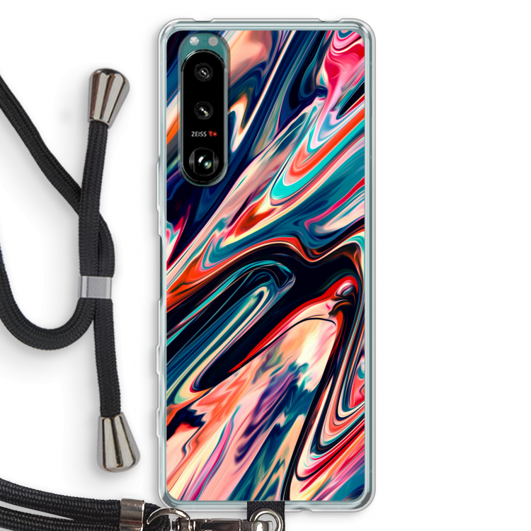 Quantum Being: Sony Xperia 5 III Transparant Hoesje met koord