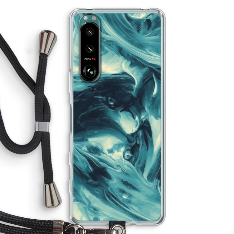 Dreaming About Whales: Sony Xperia 5 III Transparant Hoesje met koord