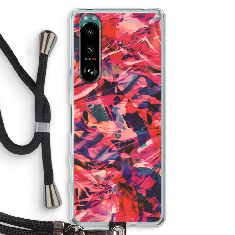 California: Sony Xperia 5 III Transparant Hoesje met koord