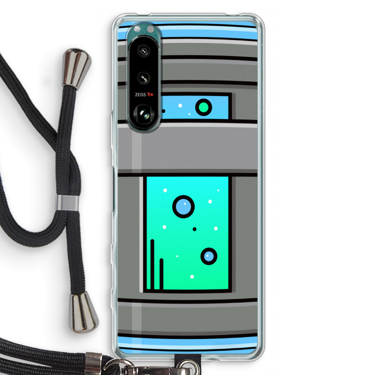 Chug Bottle: Sony Xperia 5 III Transparant Hoesje met koord