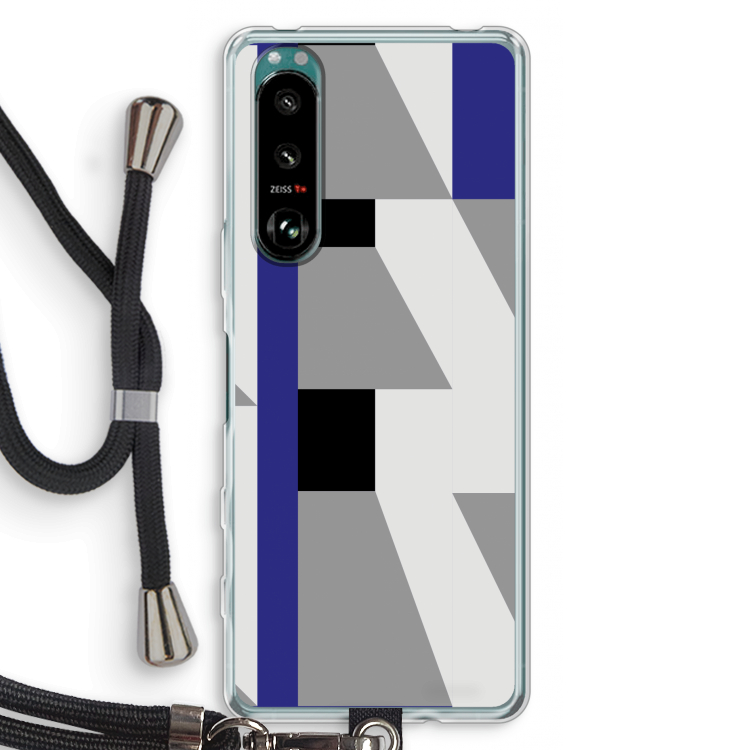 Gestalte 2: Sony Xperia 5 III Transparant Hoesje met koord