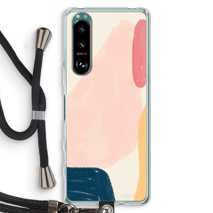 Saturday Flow: Sony Xperia 5 III Transparant Hoesje met koord
