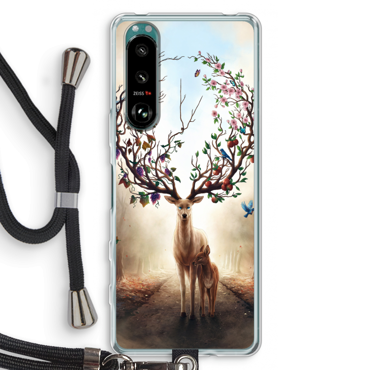 Seasons Change: Sony Xperia 5 III Transparant Hoesje met koord