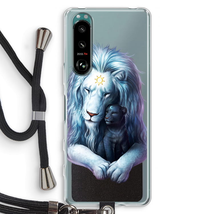 Child Of Light: Sony Xperia 5 III Transparant Hoesje met koord