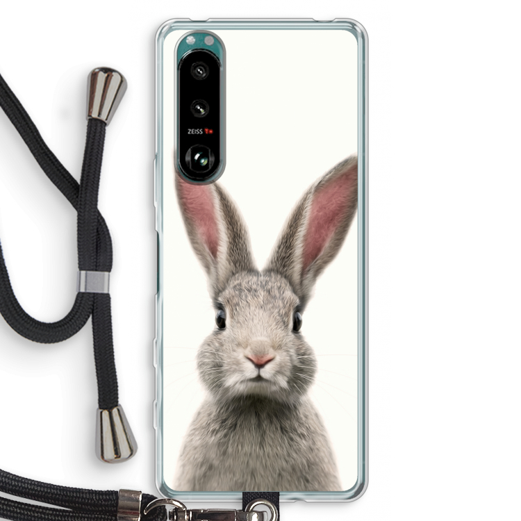 Daisy: Sony Xperia 5 III Transparant Hoesje met koord