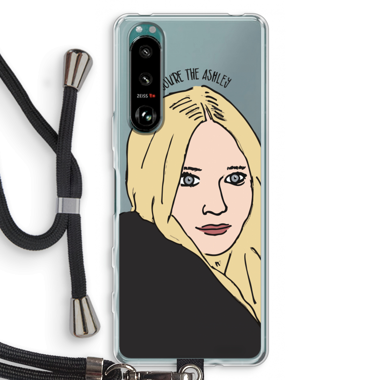 Ashley: Sony Xperia 5 III Transparant Hoesje met koord