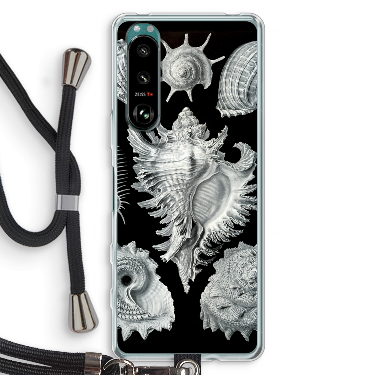 Haeckel Prosobranchia: Sony Xperia 5 III Transparant Hoesje met koord