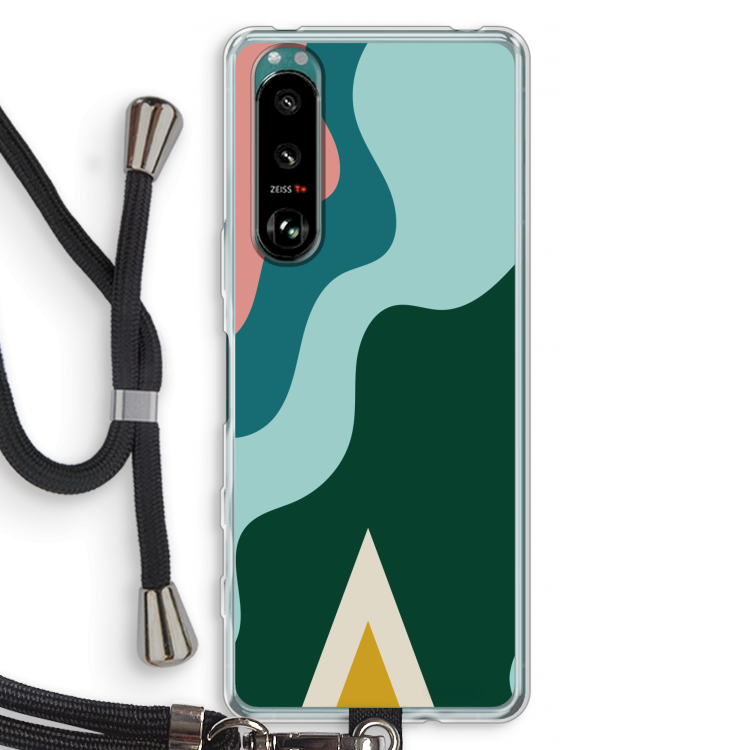 Noor B: Sony Xperia 5 III Transparant Hoesje met koord
