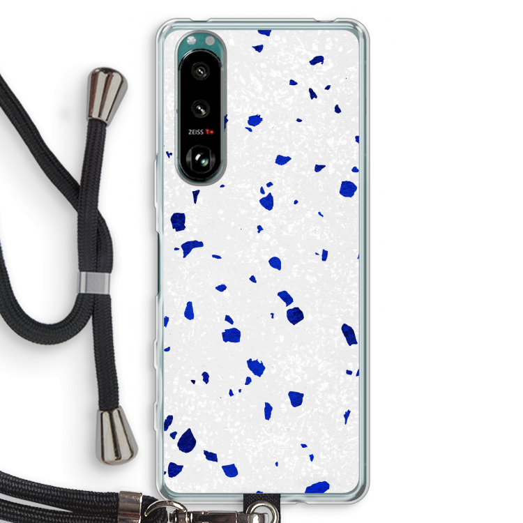 Terrazzo N°5: Sony Xperia 5 III Transparant Hoesje met koord