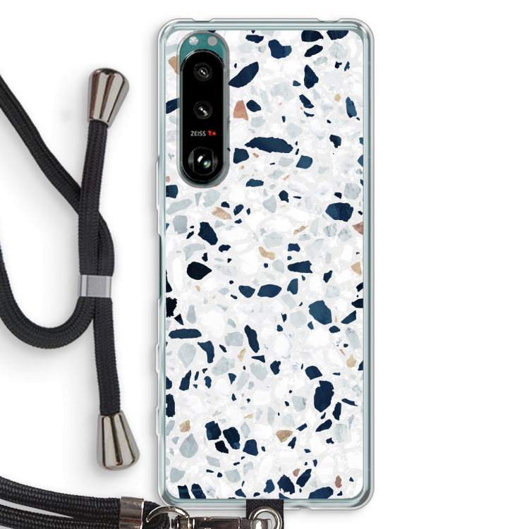 Terrazzo N°1: Sony Xperia 5 III Transparant Hoesje met koord