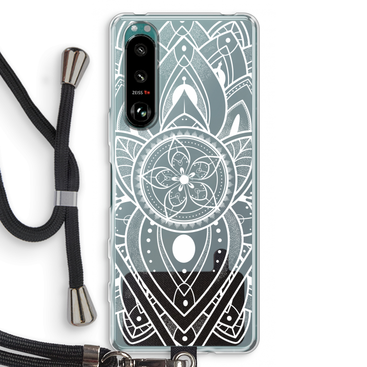 It's Complicated: Sony Xperia 5 III Transparant Hoesje met koord