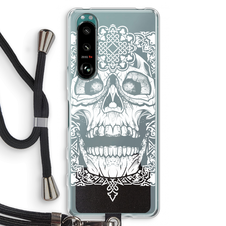 Seek & Destroy: Sony Xperia 5 III Transparant Hoesje met koord