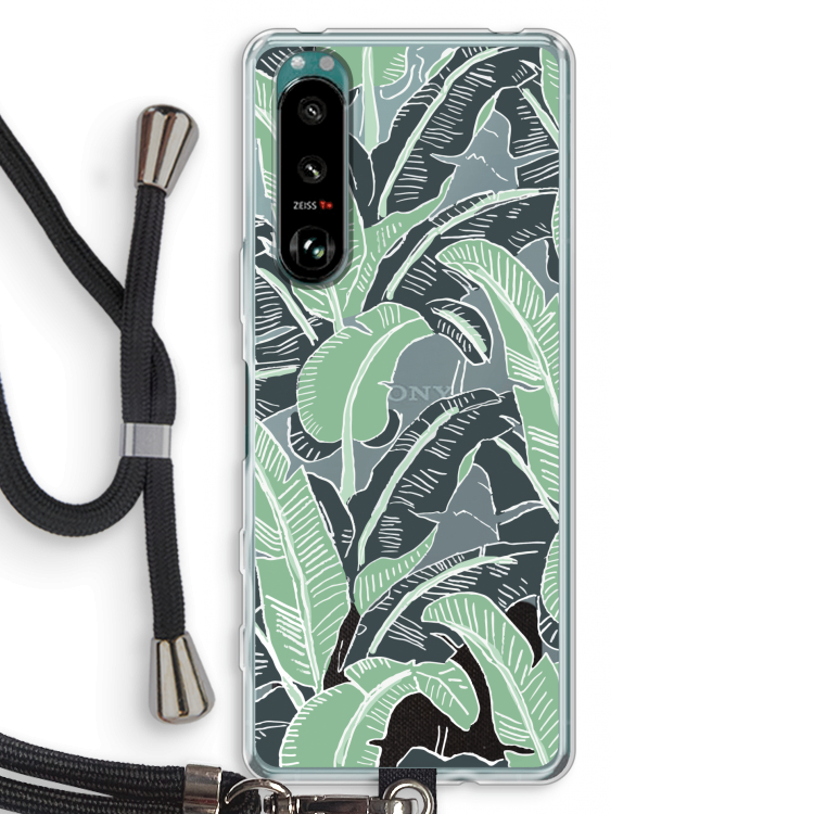 This Sh*t Is Bananas: Sony Xperia 5 III Transparant Hoesje met koord