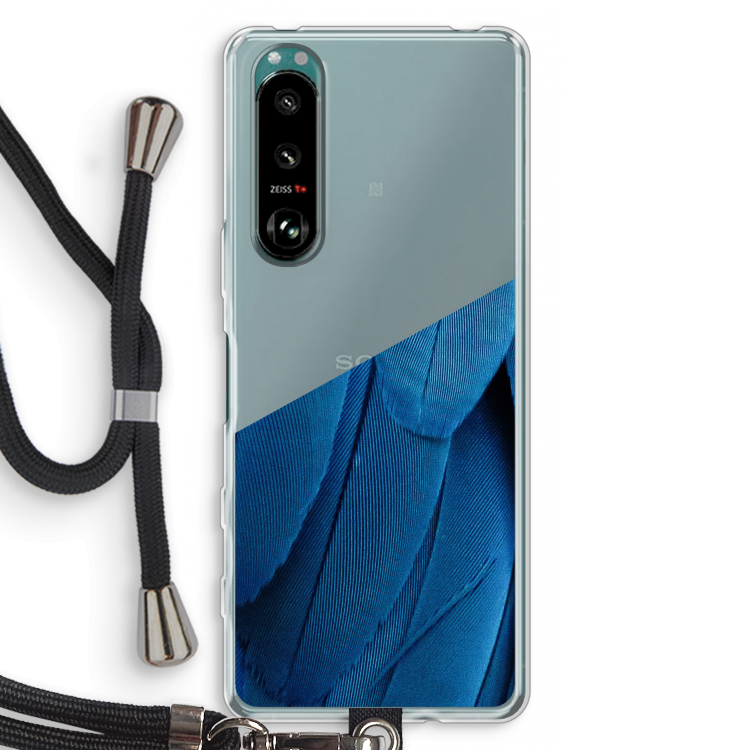 Pauw: Sony Xperia 5 III Transparant Hoesje met koord