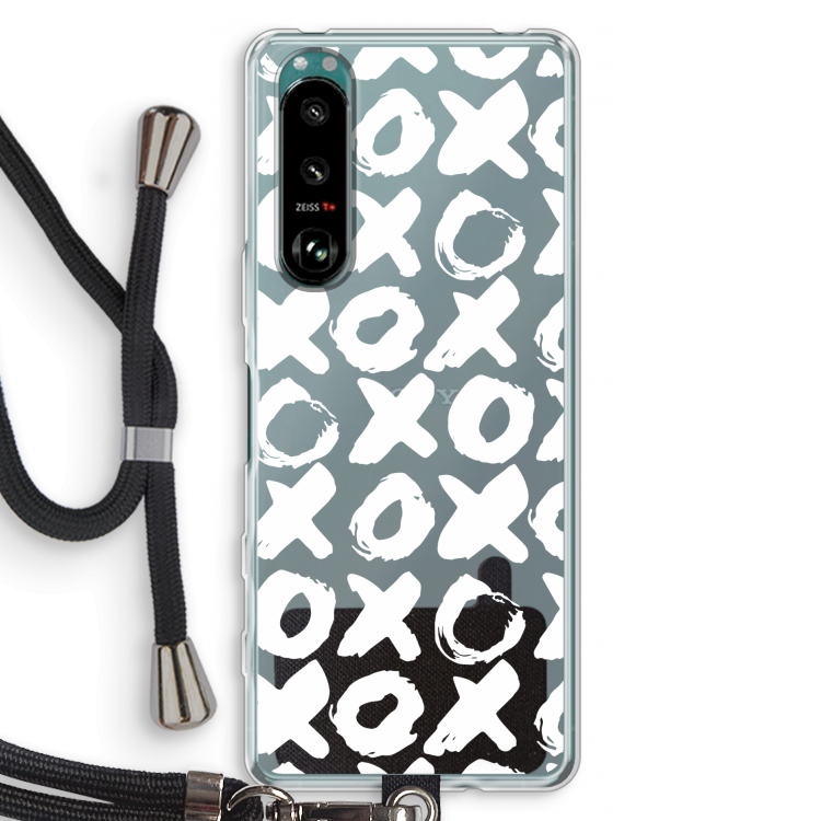 XOXO: Sony Xperia 5 III Transparant Hoesje met koord